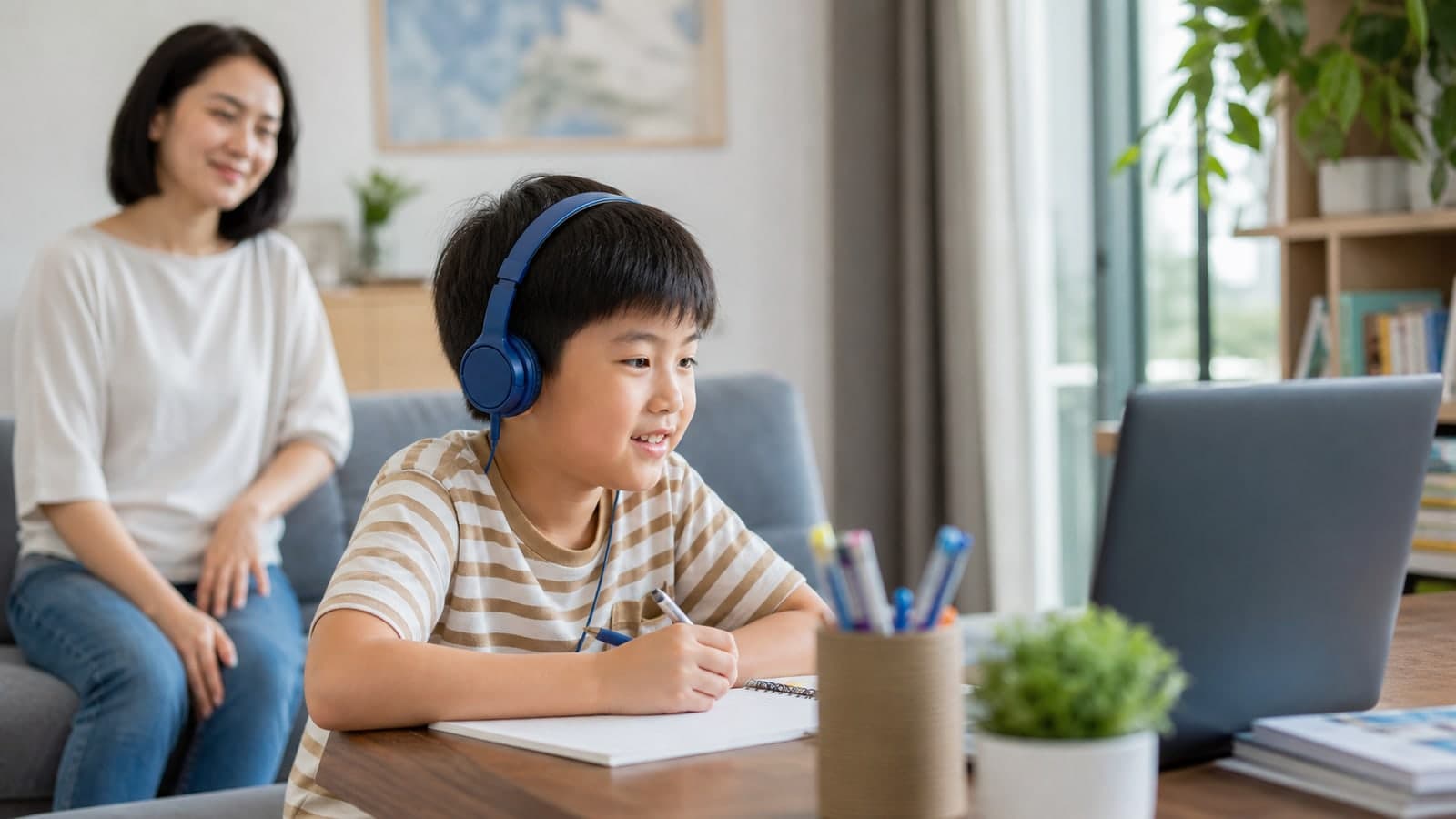 線上課孩子會分心嗎?讓孩子專注的課堂設計與家長配合